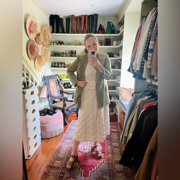 Tanya Taylor  Maxine Skirt in Cream - Picture 4 of 4